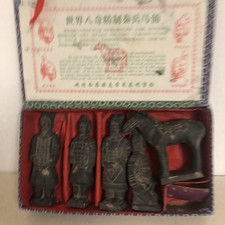 Chinesische Terrakotta Figuren