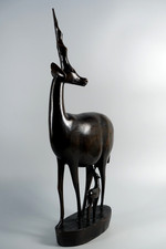 Gnu Skulptur Statur Figur voll