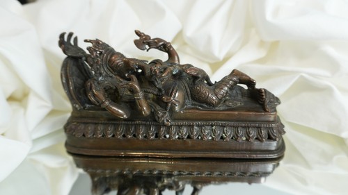 Ganesha bronze skulptur - ganesha,