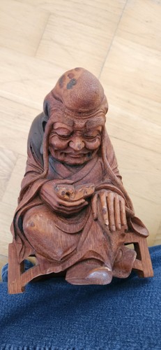 Asiatische holzfigur - holzfigur, cm