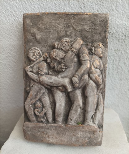 Relief indien götter akt - indien,, götter,