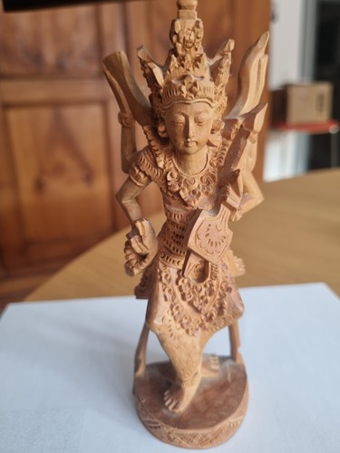Holzfigur aus bali - holzfigur,