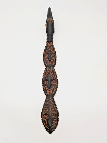 Wandfigur totem indigene - wandfigur,