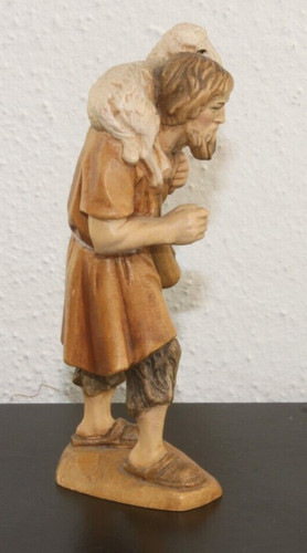 Vintage krippe figur skulptur - figur,
