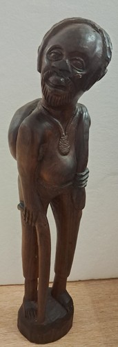 Holzskulptur handgeschnitzt - holzskulptur,,