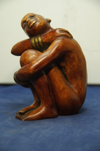Afrikanische holzfigur - afrikanische,