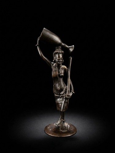 Afrikanische benin bronze - afrikanische,