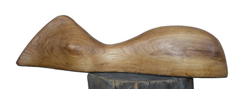 Holzskulptur frauenhalbkörper - holzskulptur,