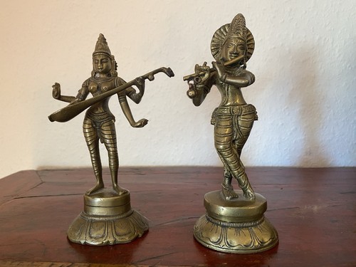 Bronzefiguren saraswati und - bronzefiguren,