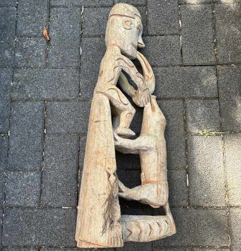 Asmat skulptur papua neuguinea - asmat, papua-neuguinea