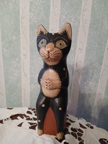 Originelle katzenskulptur aus - originelle,