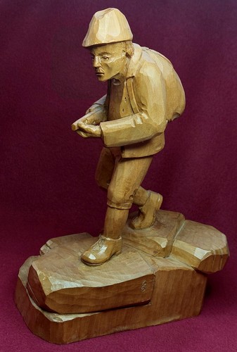 Alte holzskulptur holzfigur - holzskulptur,