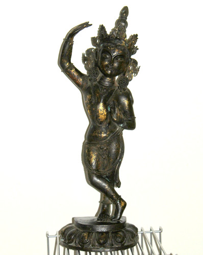 Antiker buddha aus bronze - ,