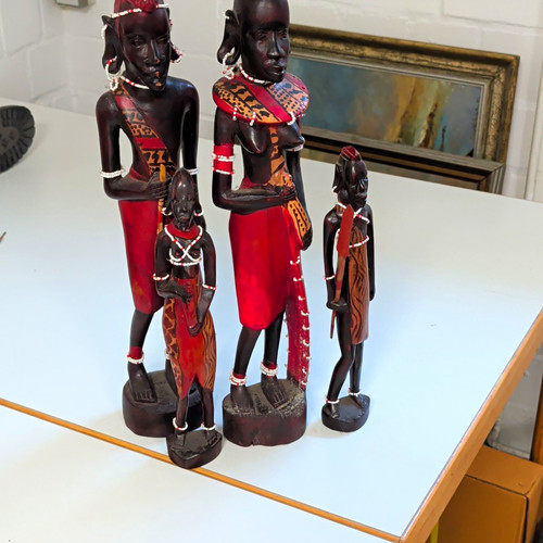 Afrikanische figuren holz - figuren,