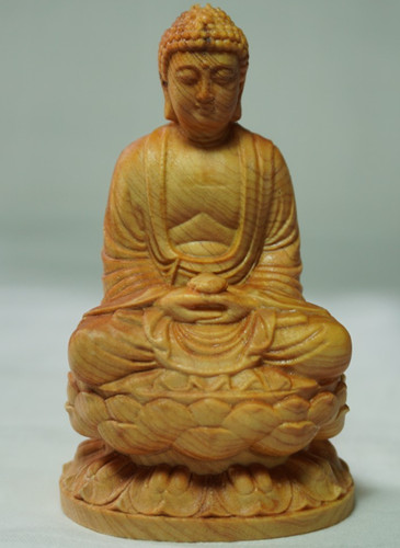 Zen buddha figur holz - buddha,