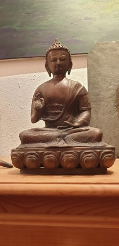 Buddha gautama bronze cm - gautama,
