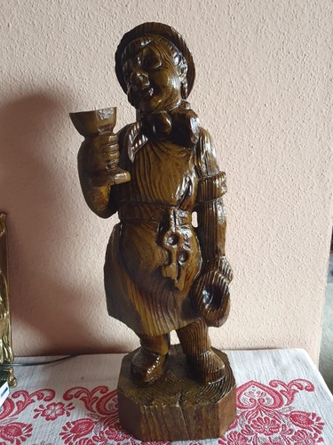 Schöne holzfigur echtholz - schöne,