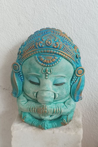 Skulptur ganesha elefant - ganesha,,