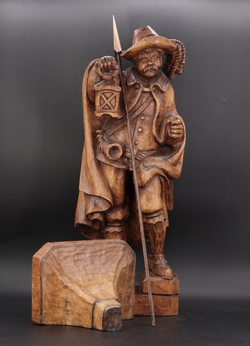 Holz skulptur handgeschnitzter - holz,