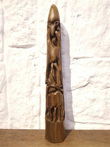 Afrikanische tierskulptur aus - afrikanische,