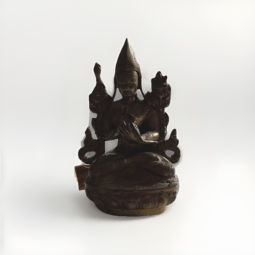 Alte tibetische messingfigur - alte, *