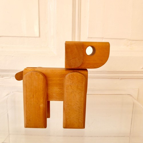 Vintage hund skulptur - vintage,