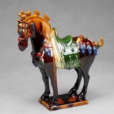 Pferdeskulptur Keramik