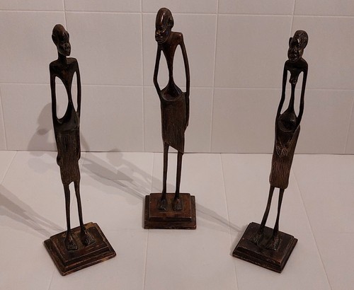 Afrikanische bronzefiguren - 3,