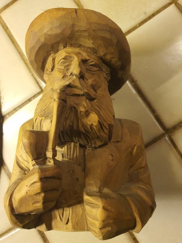 Vintage holz handgeschnitzt - vintage,
