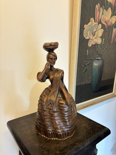 Holzfigur skulptur baiana - holzfigur,