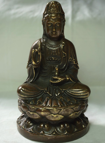 Guanyin buddha figur lotus - guanyin,