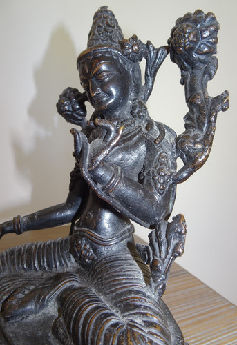 Bronze figur weibliche - bronze,