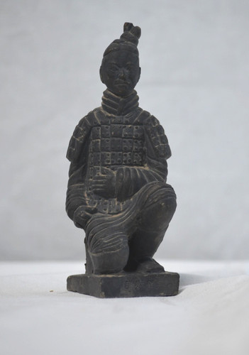 Terrakotta krieger figur - terrakotta,