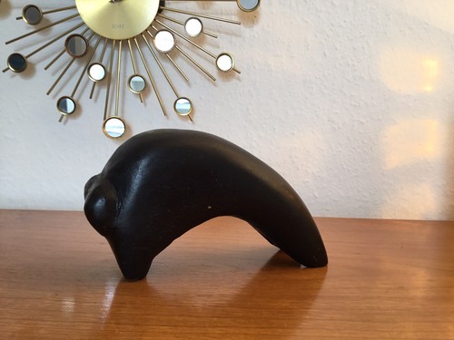 Stier bison skulptur figur - skulptur,