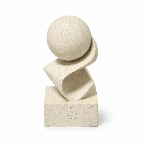 Abstrakte skulptur modern - skulptur,