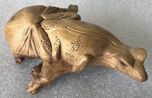 Vintage alte holz - vintage, holz-frosch
