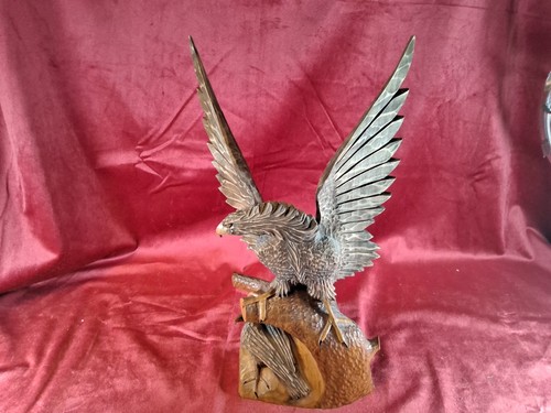 Alte skulptur adler - skulptur,